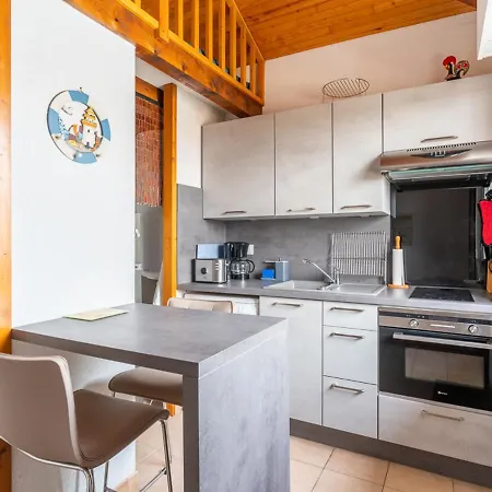 Plage: T2 Mezzanine 2 Etoiles, 4 Pers, Vue Ocean, Parking Inclus - Fr-1-50-86 Apartment