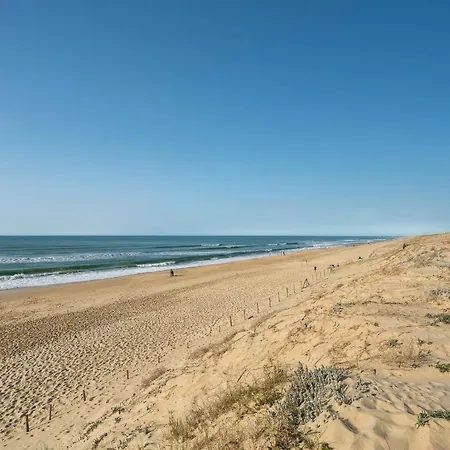 Plage: T2 Mezzanine 2 Etoiles, 4 Pers, Vue Ocean, Parking Inclus - Fr-1-50-86 * Mimizan