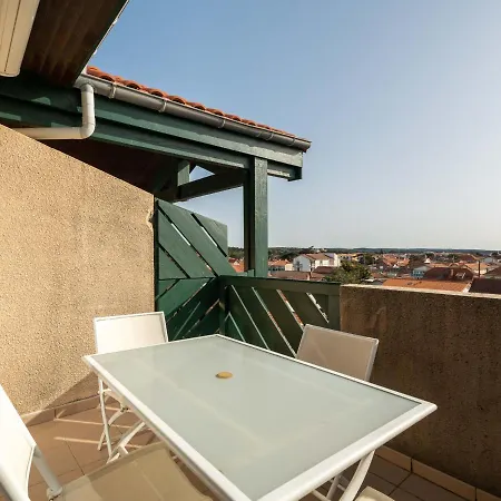 Plage: T2 Mezzanine 2 Etoiles, 4 Pers, Vue Ocean, Parking Inclus - Fr-1-50-86 Apartamento *